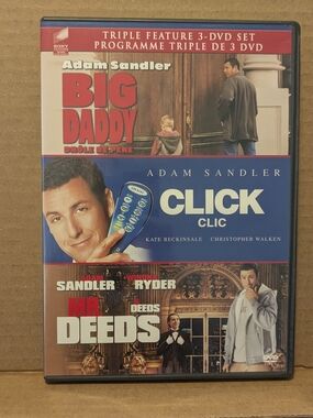 Big Daddy Click And Mr Deeds Dvd Movies